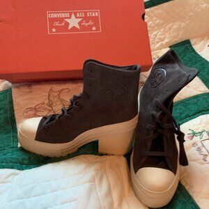 NEW CONVERSE BROWN CHUCK 70 DE LUXE BLOCK SNEAKER SZ 9